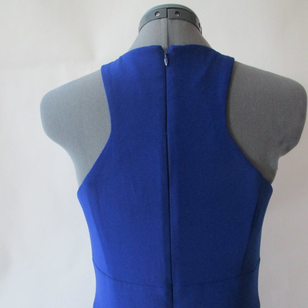 BLUE XSCAPE COCKTAIL DRESS - Picture 4 of 16